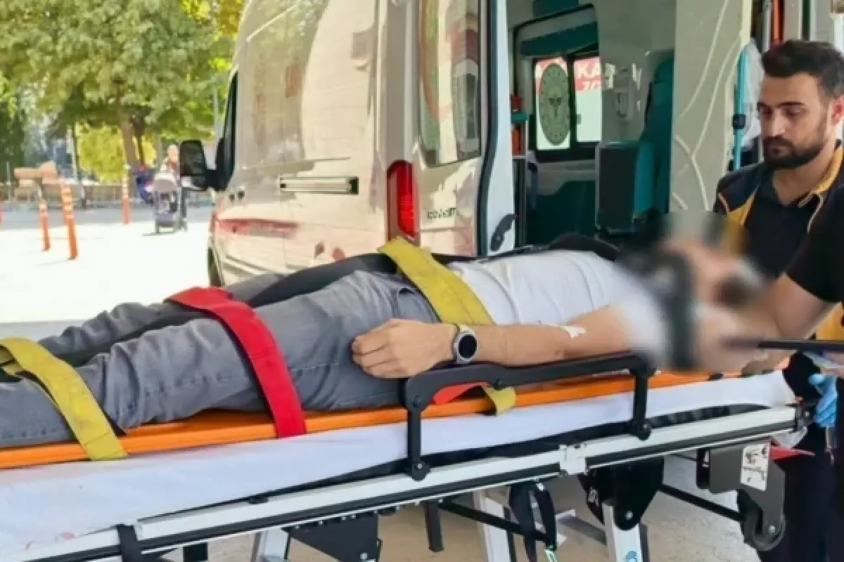 İnegöl'de scooter kazası