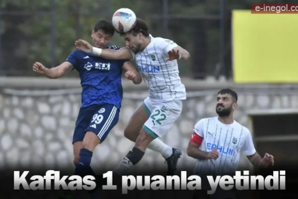 Kafkas 1 puanla yetindi