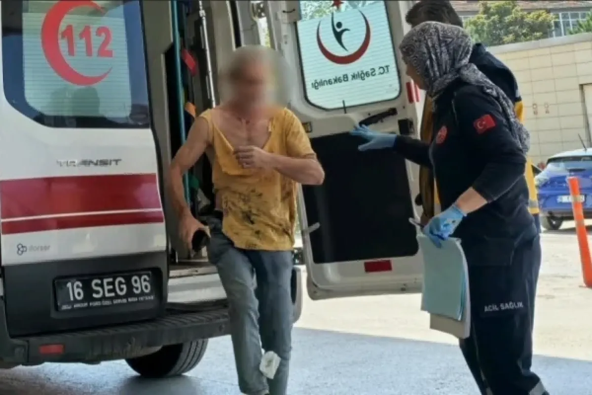 Kiracısını hastanelik etti!
