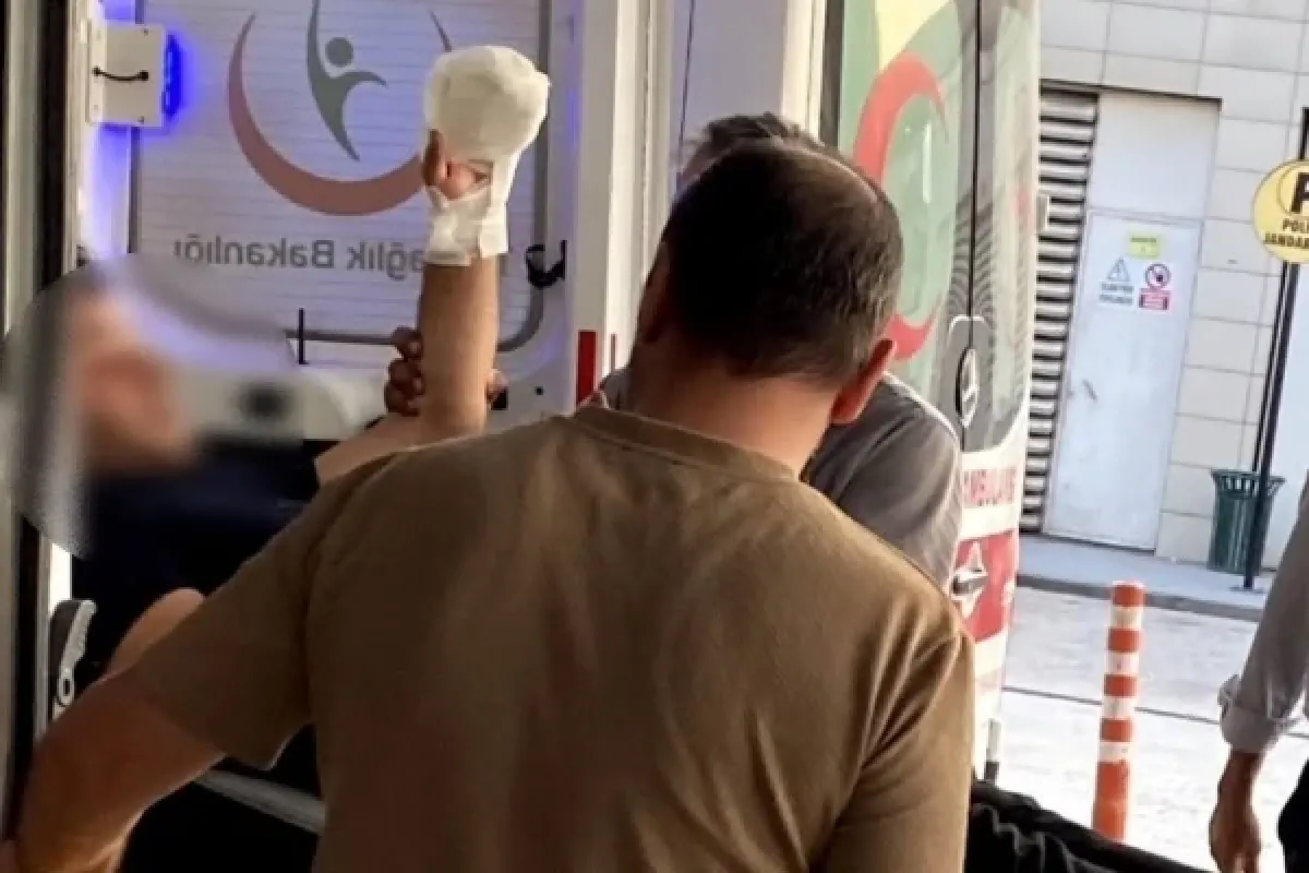 Parmakları koptu!