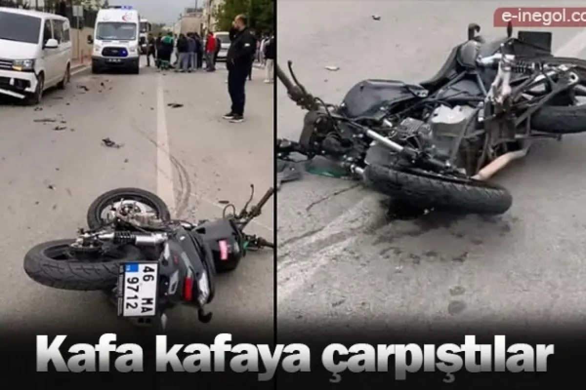 Kafa kafaya çarpıştılar