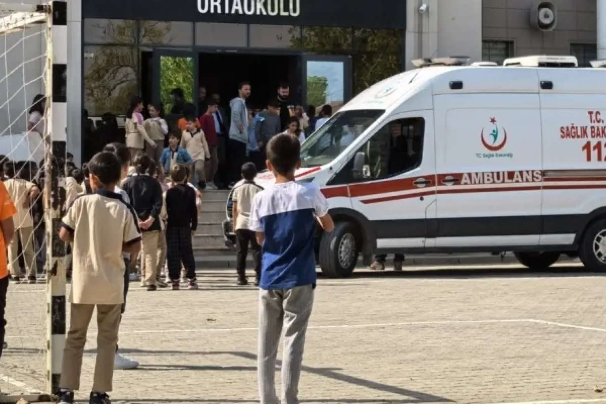 Motosikletin çarptığı öğrenci yaralandı
