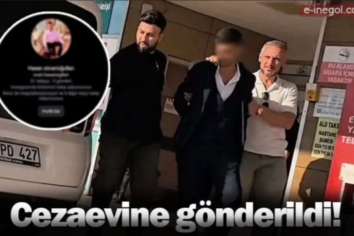 Cezaevine gönderildi!