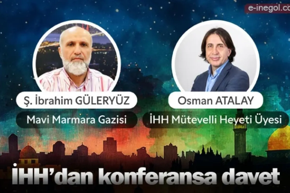 İHH’dan konferansa davet