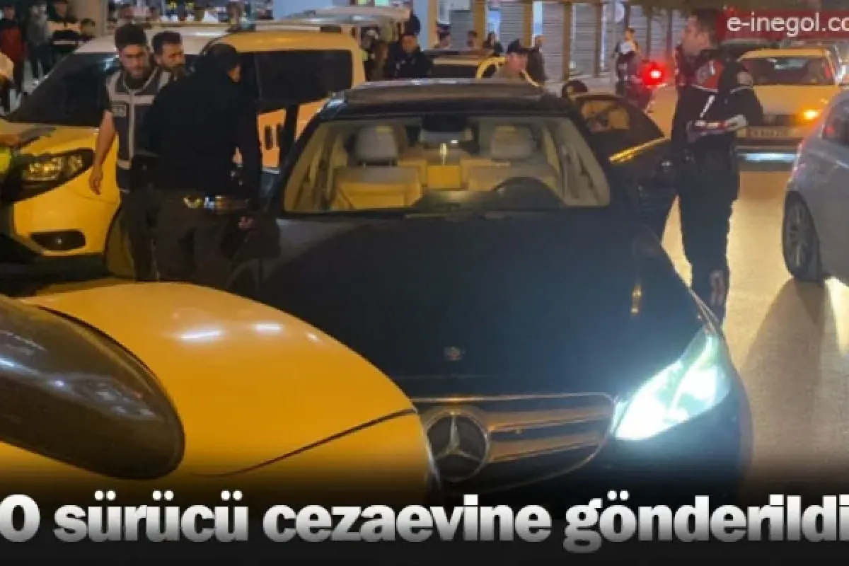 O sürücü cezaevine gönderildi