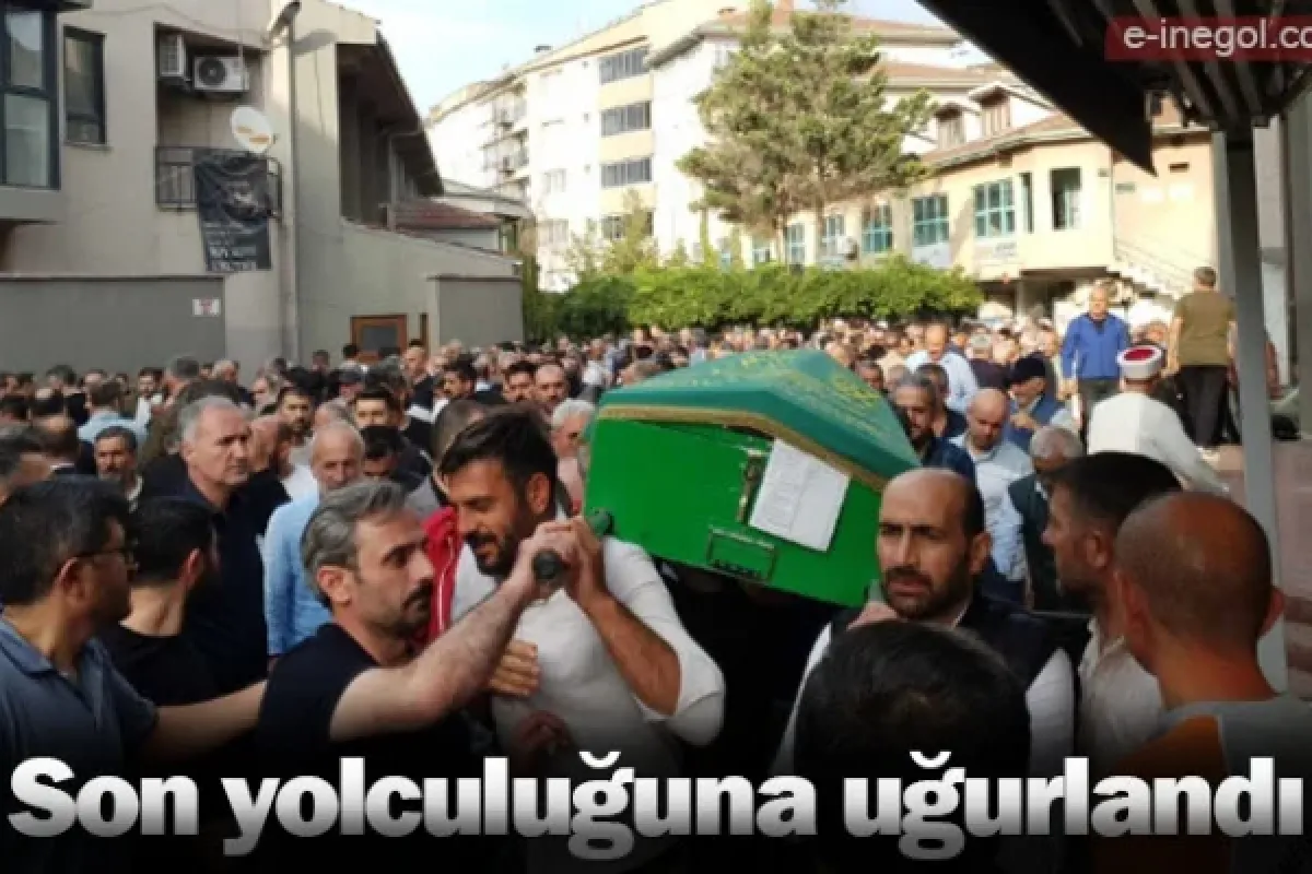 Son yolculuğuna uğurlandı