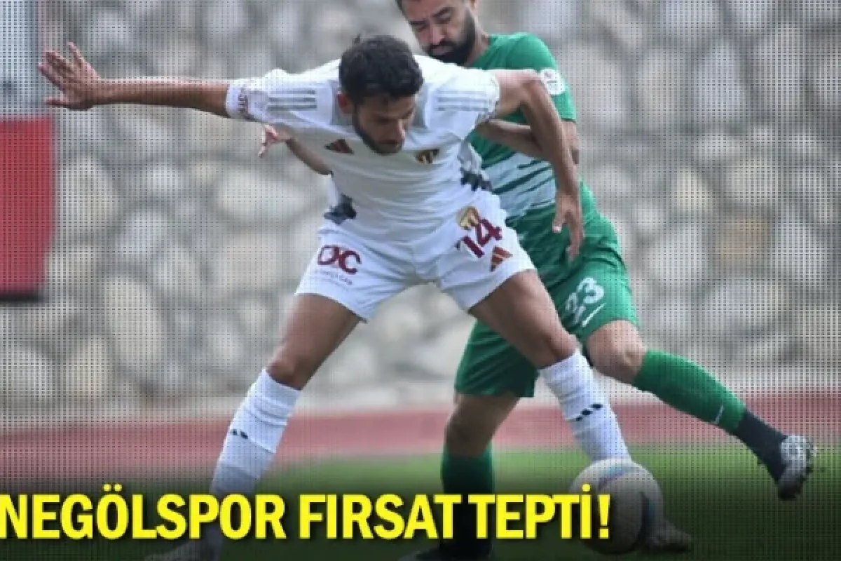 İnegölspor fırsat tepti!