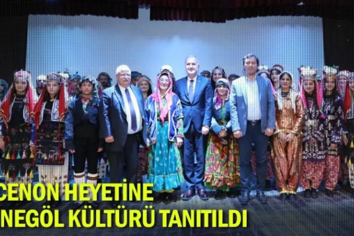 Cenon Heyetine İnegöl Kültürü Tanıtıldı
