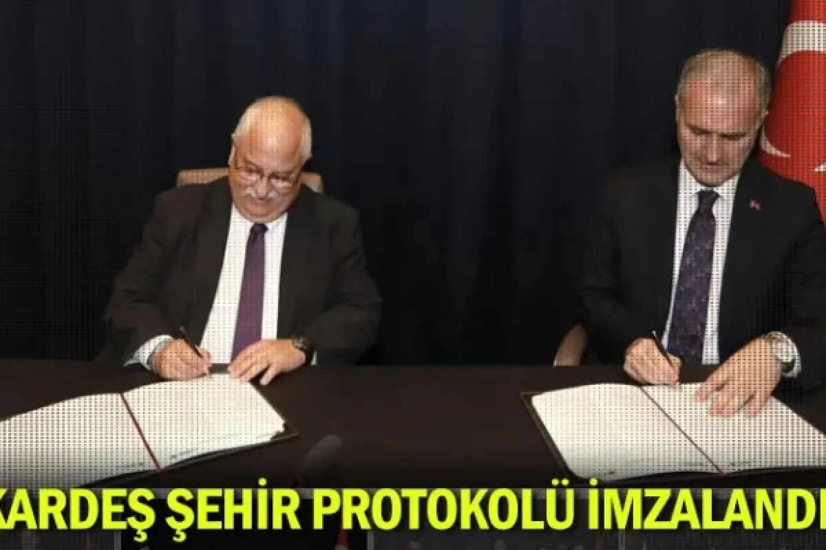 Kardeş Şehir Protokolü İmzalandı
