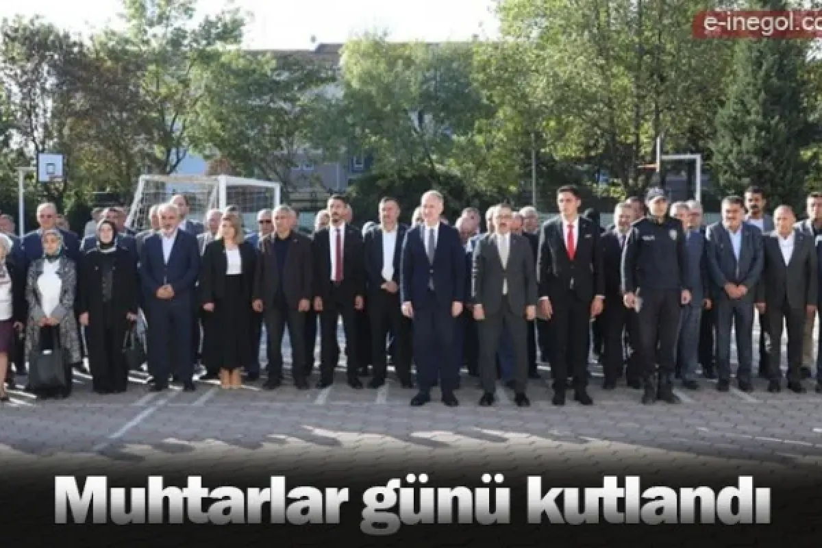 Muhtarlar günü kutlandı
