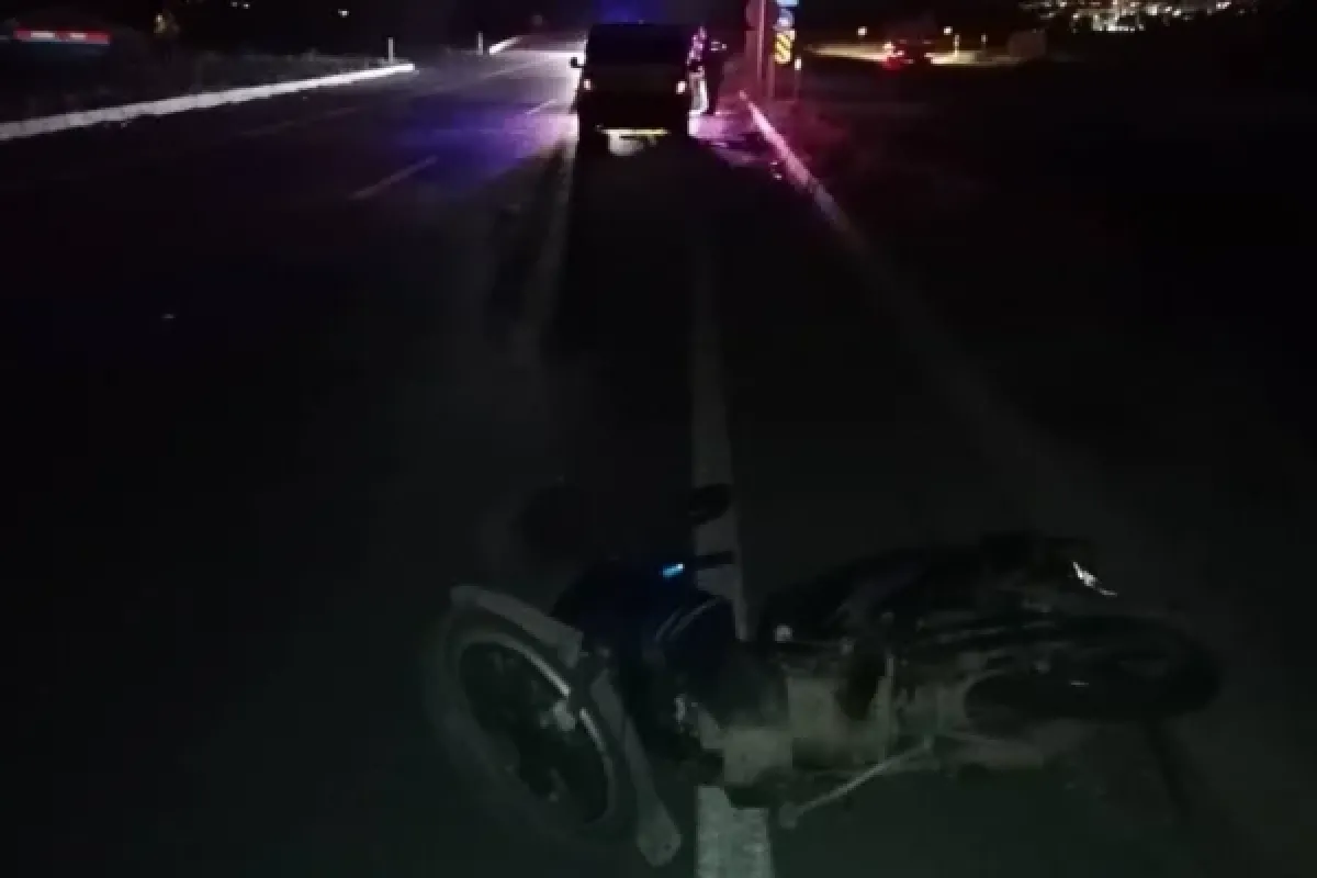 Yenişehir yolunda korkutan kaza