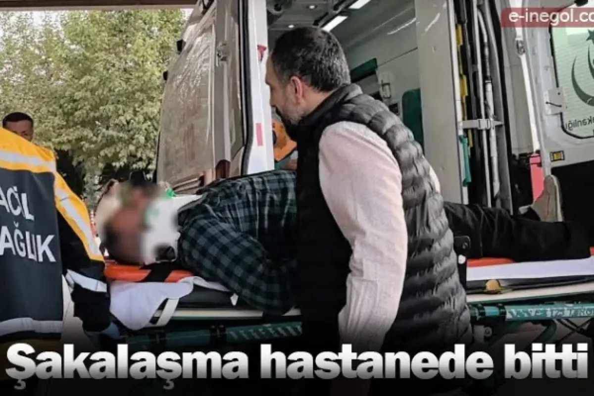 Şakalaşma hastanede bitti