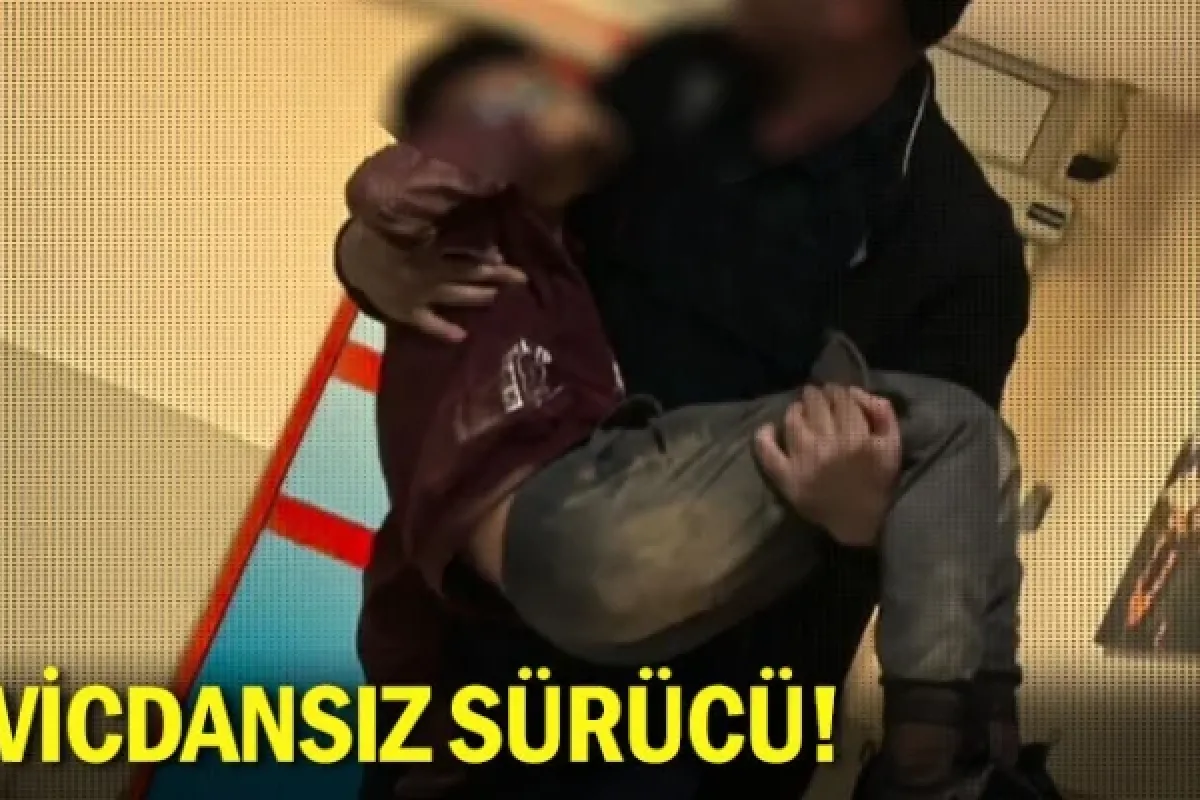 Vicdansız sürücü!