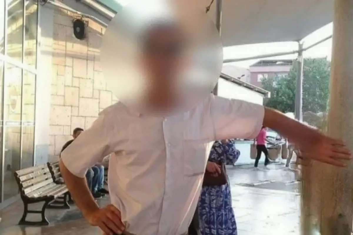 Tacizci muavin tutuklandı!