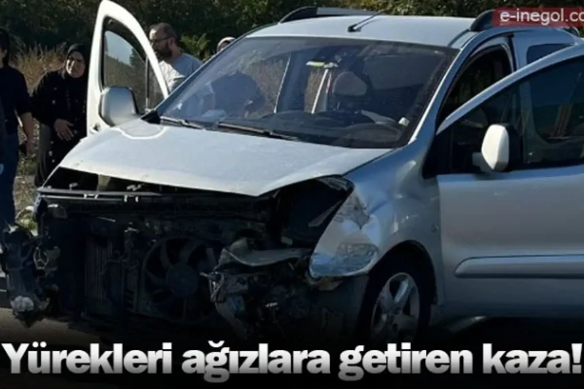 Yürekleri ağızlara getiren kaza