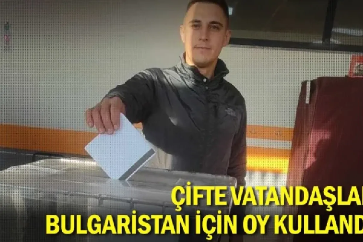 Bulgaristan’da 7’nci kez erken seçim yapılıyor: İnegöl'de çifte vatandaşlar oy kullandı