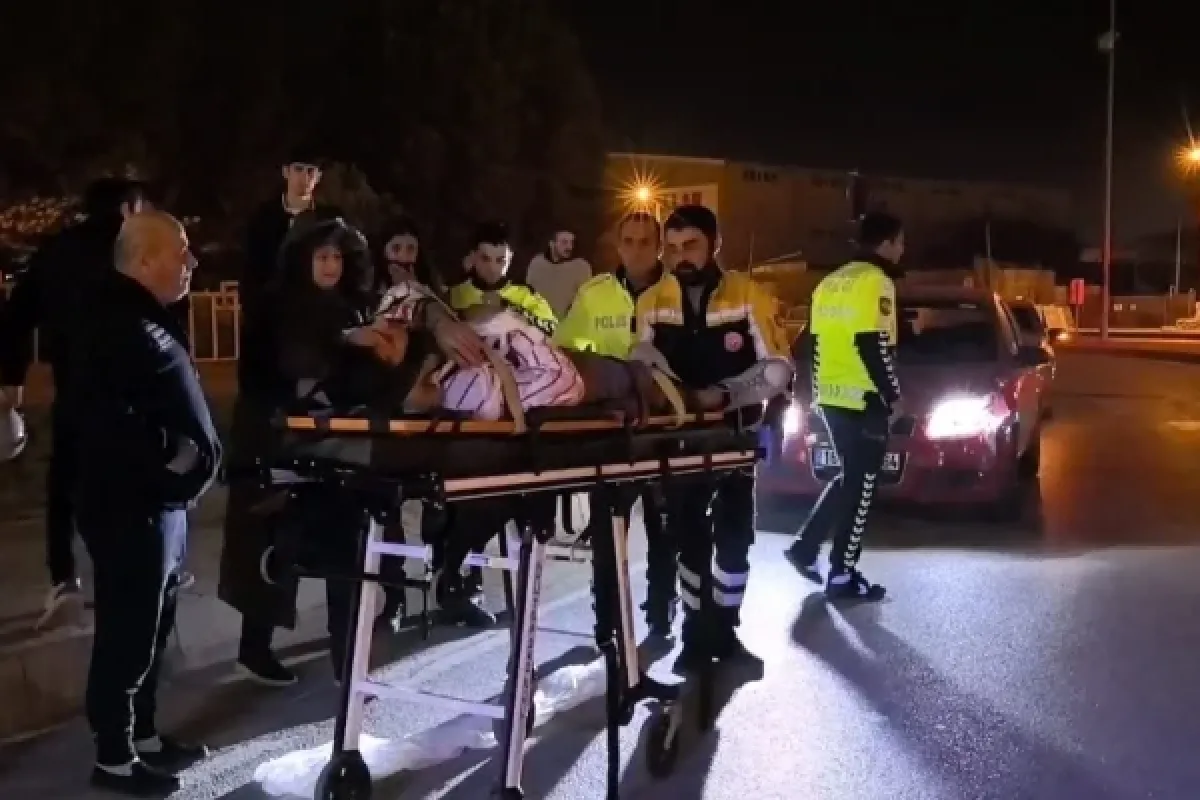 Yaralı oğlunu gören anne gözyaşı döktü 