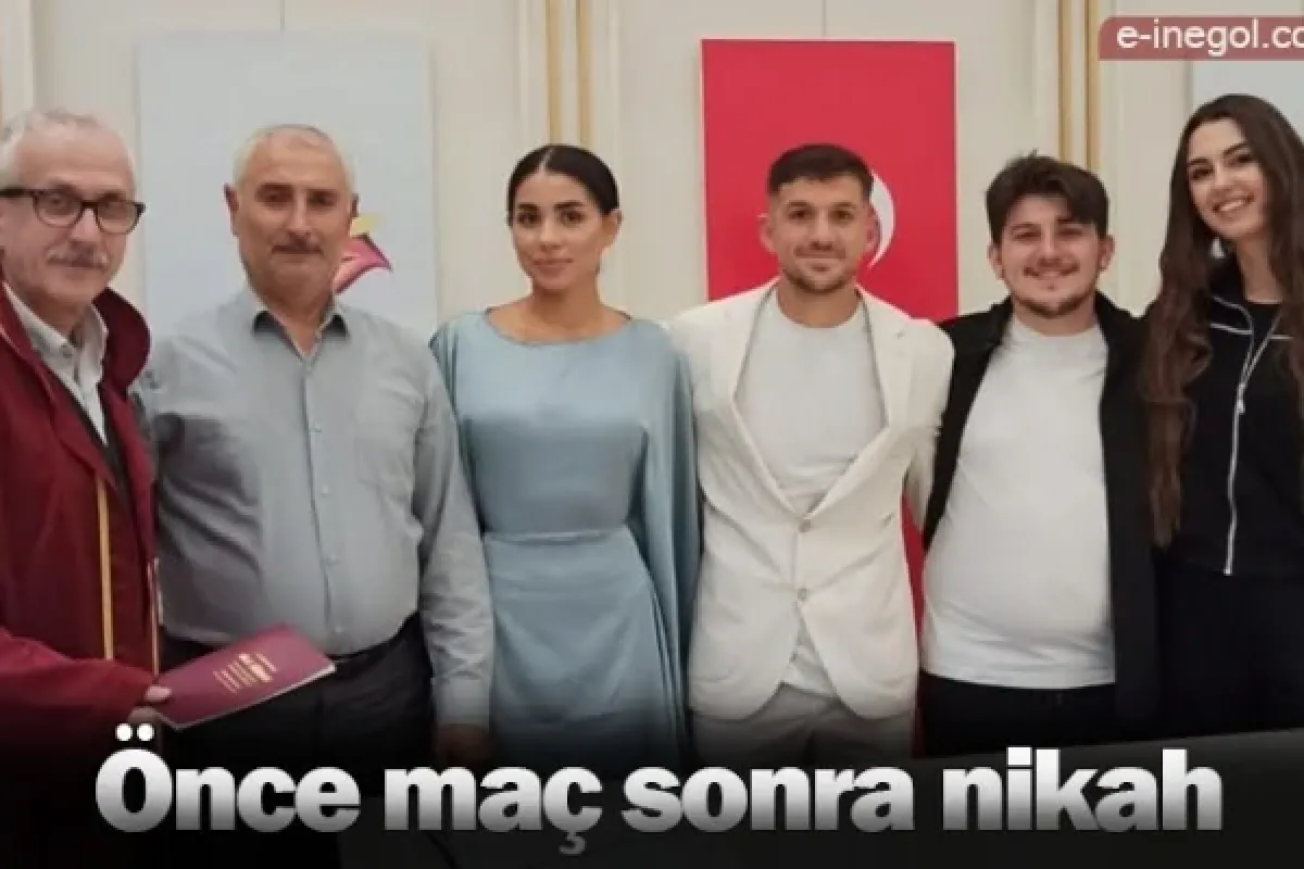Önce maç sonra nikah