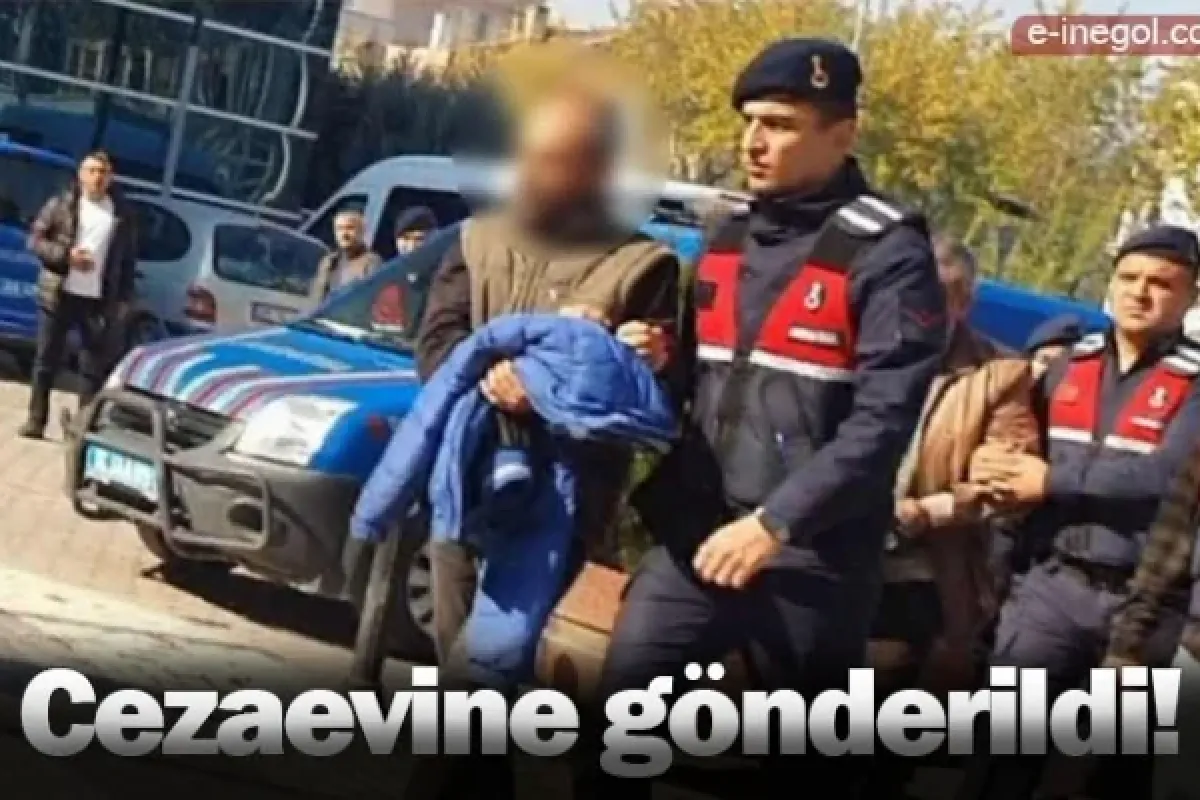 Cezaevine gönderildi!