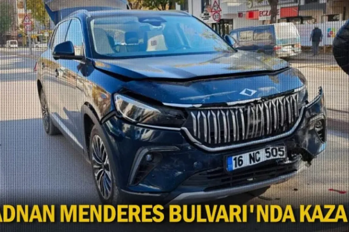 Adnan Menderes Bulvarı'nda Kaza