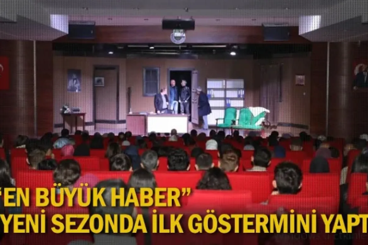 “En Büyük Haber” yeni sezonda ilk göstermini yaptı