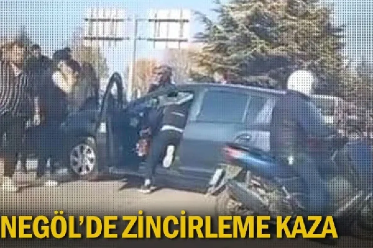 İnegöl'de zincirleme kaza