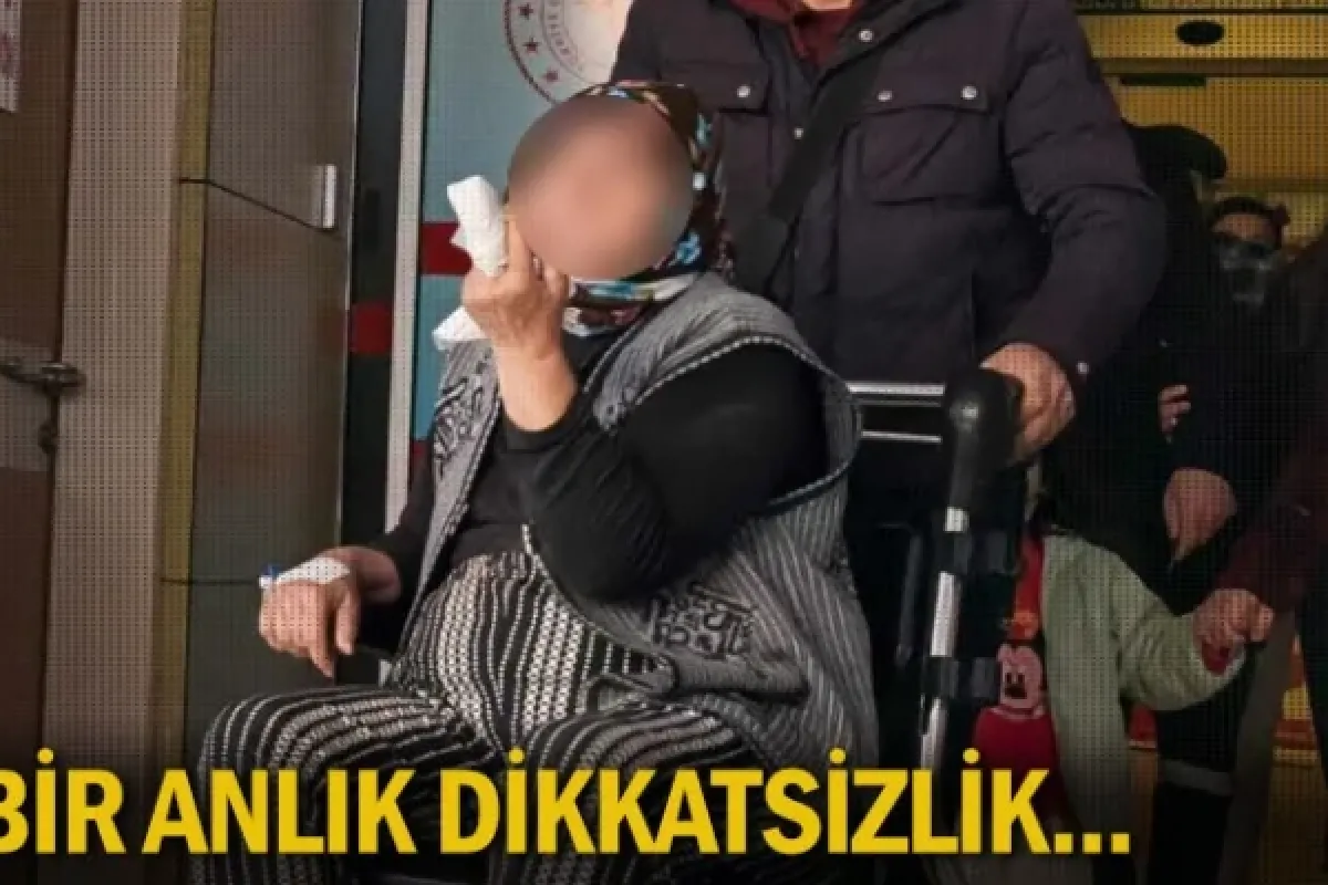 Bir anlık dikkatsizlik...