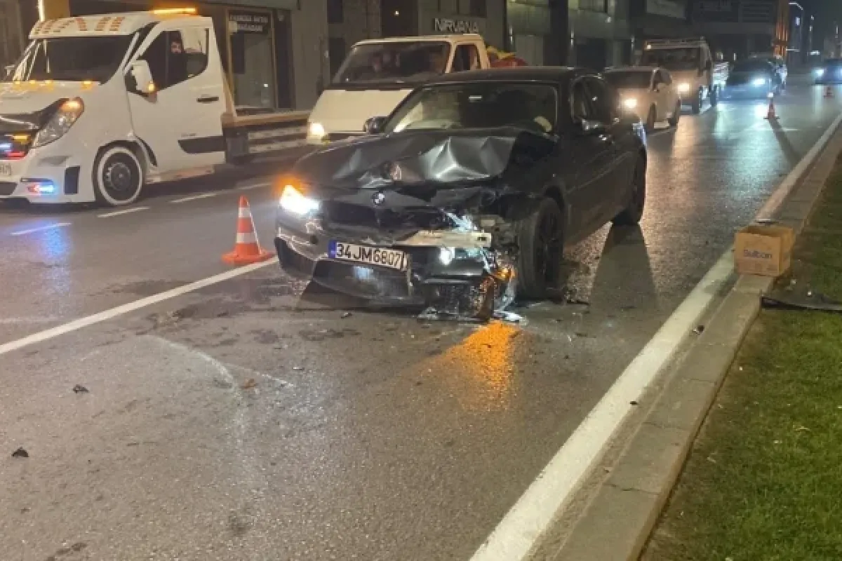 Ertuğrulgazi Caddesinde Kaza
