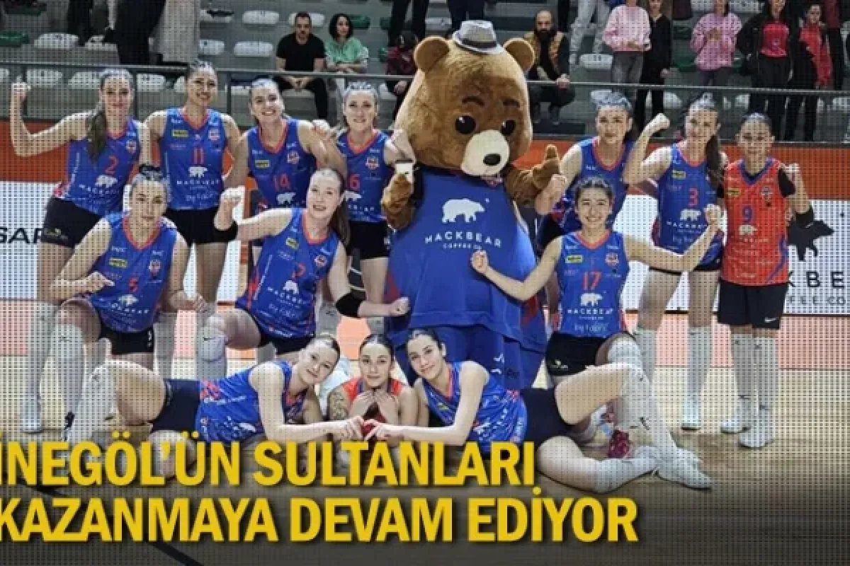 İnegöl'ün Sultanları kazanmaya devam ediyor
