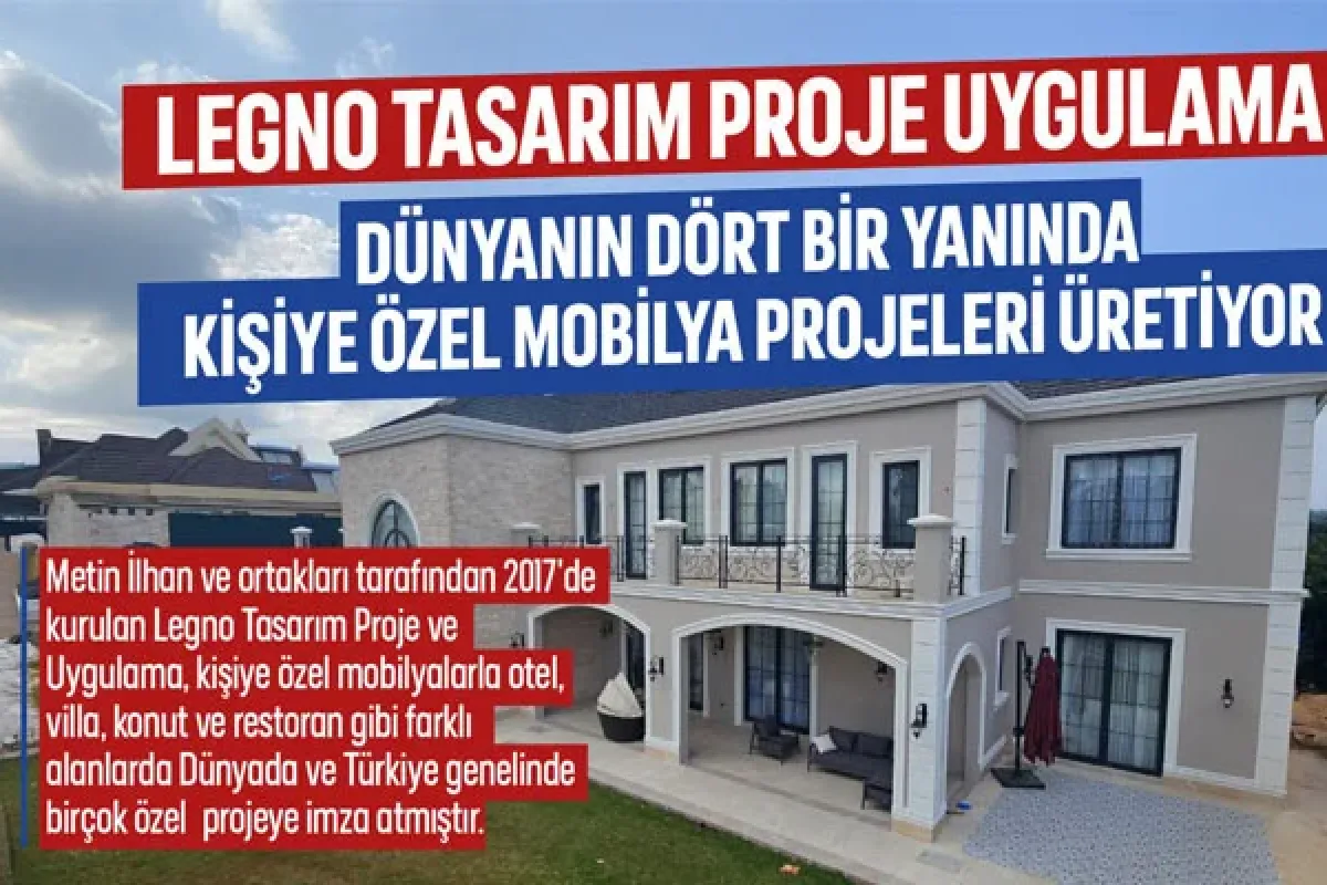 Legno Tasarım Proje Uygulama Dünyanın Dört Bir Yanında Kişiye Özel Mobilya Projeleri Üretiyor