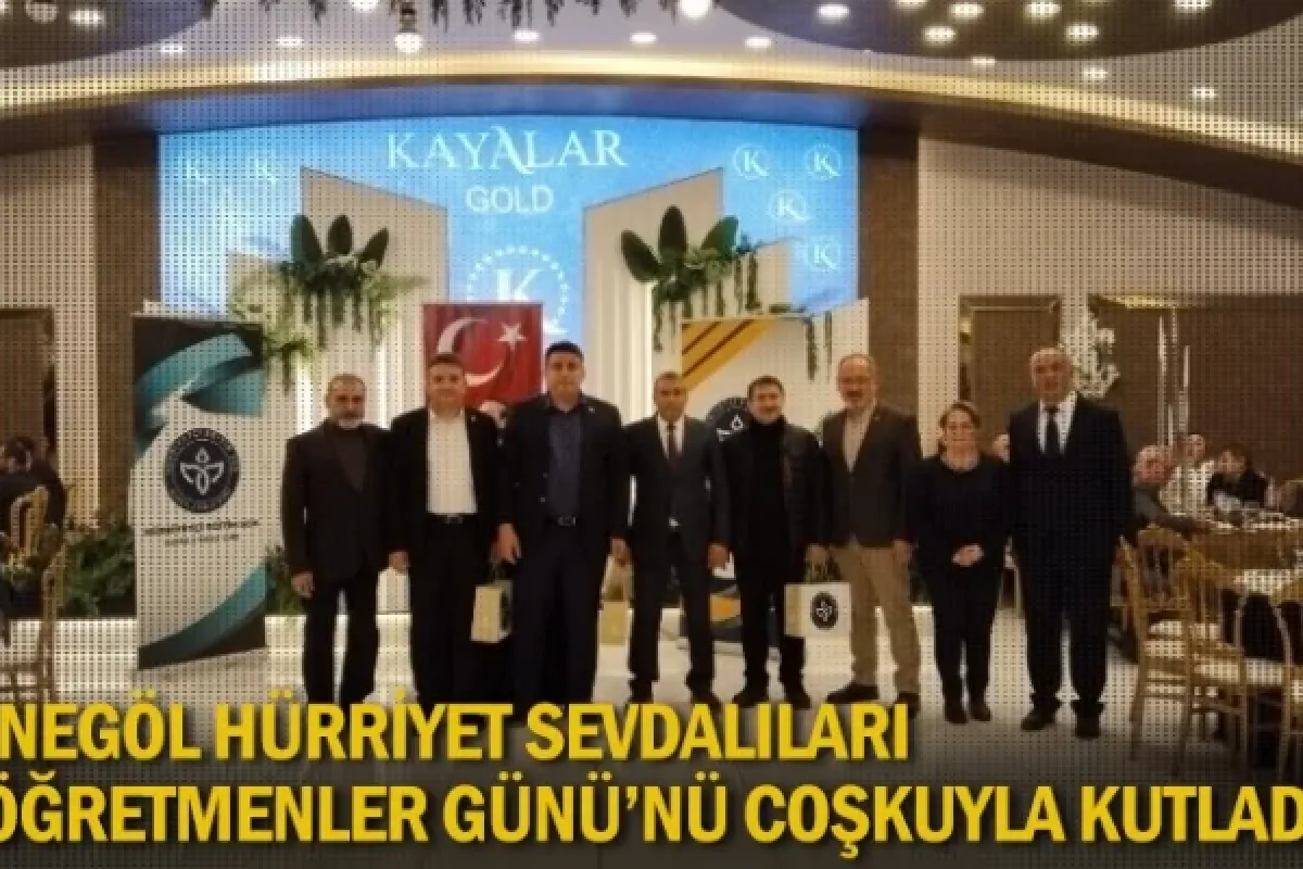 İnegöl Hürriyet Sevdalıları, Öğretmenler Günü’nü Coşkuyla Kutladı