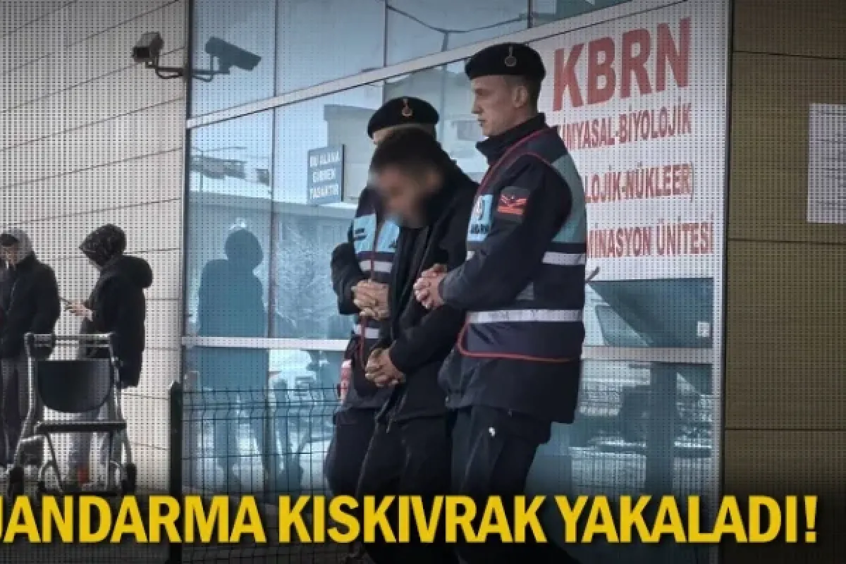 Jandarma kıskıvrak yakaladı!