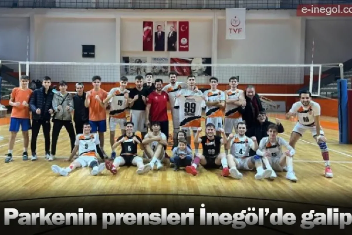 Parkenin prensleri İnegöl’de galip