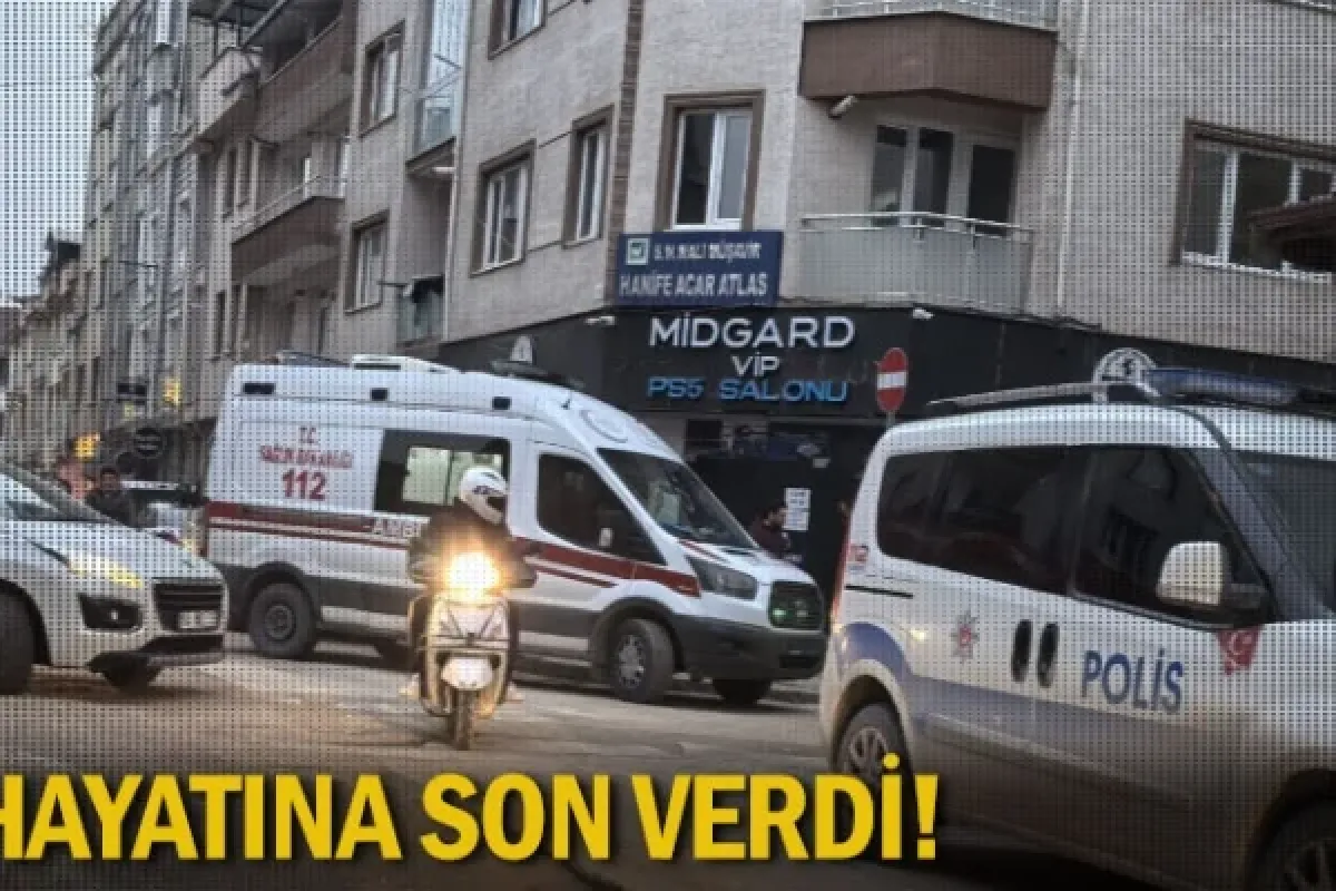 Hayatına son verdi!