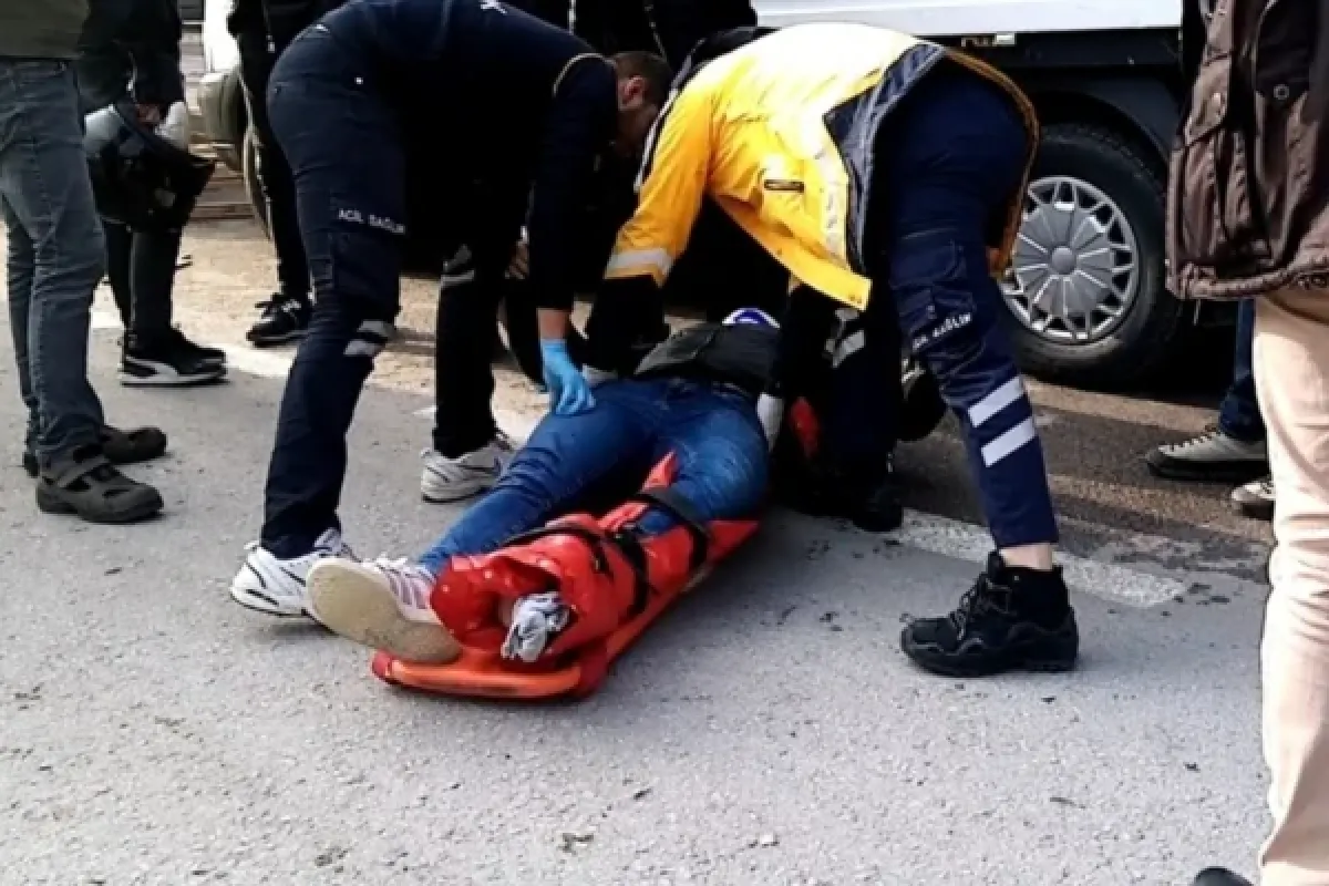 Ertuğrulgazi Caddesinde Kaza