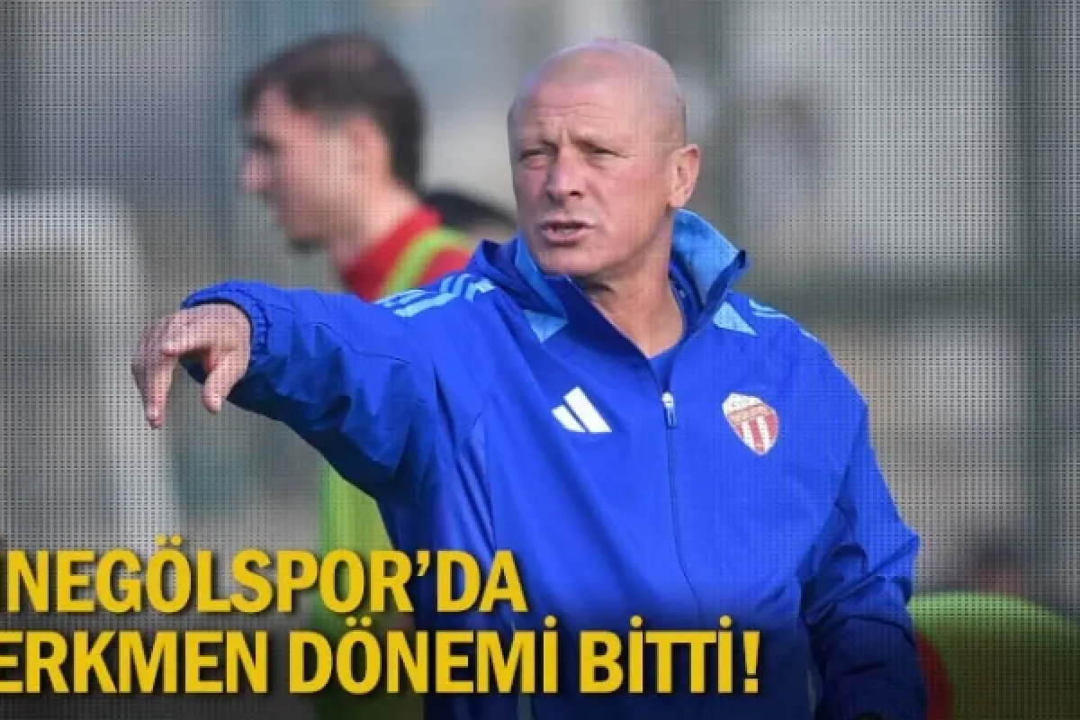 İnegölspor'da Necati Erkmen dönemi bitti!