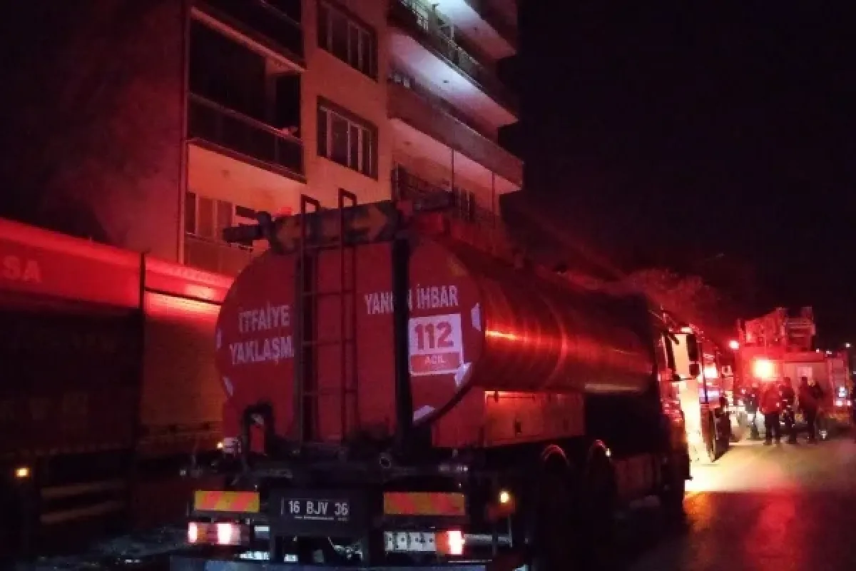 Korkutan yangın!