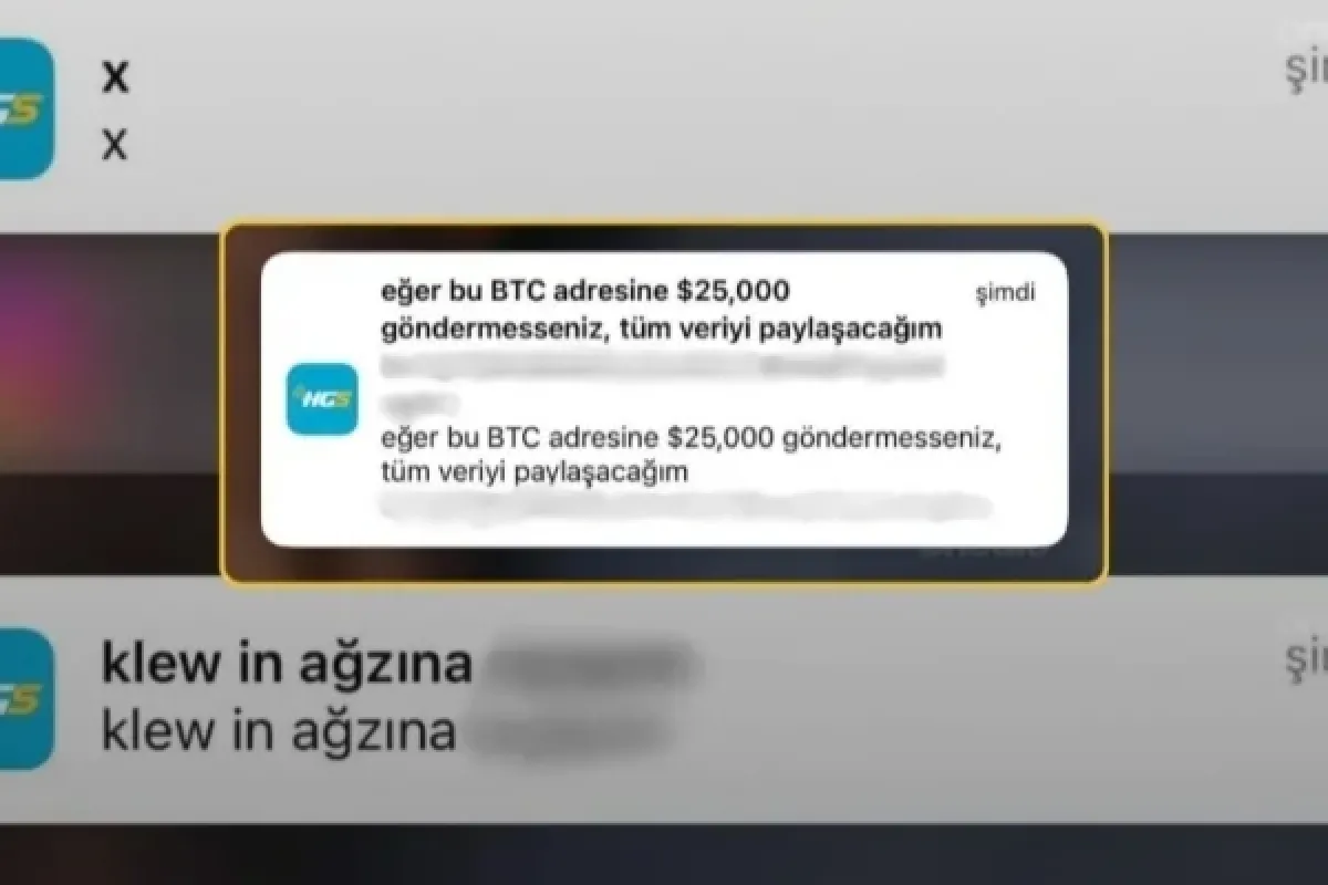 HGS uygulaması hacklendi: Kullanıcılara küfürlü bildirimler gönderildi