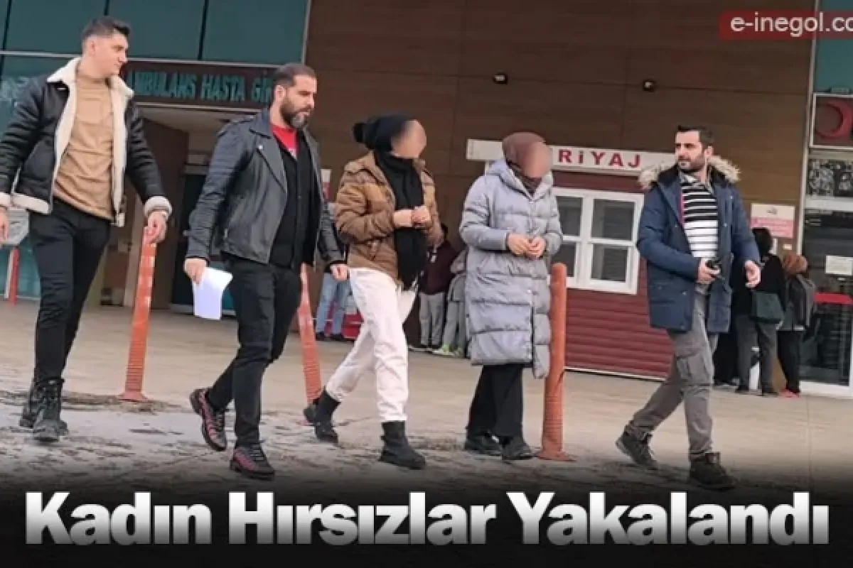 Kadın Hırsızlar Yakalandı