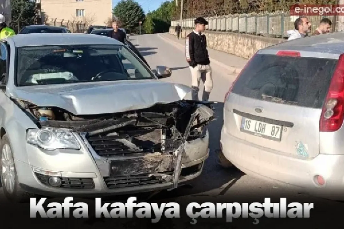 Kafa kafaya çarpıştılar