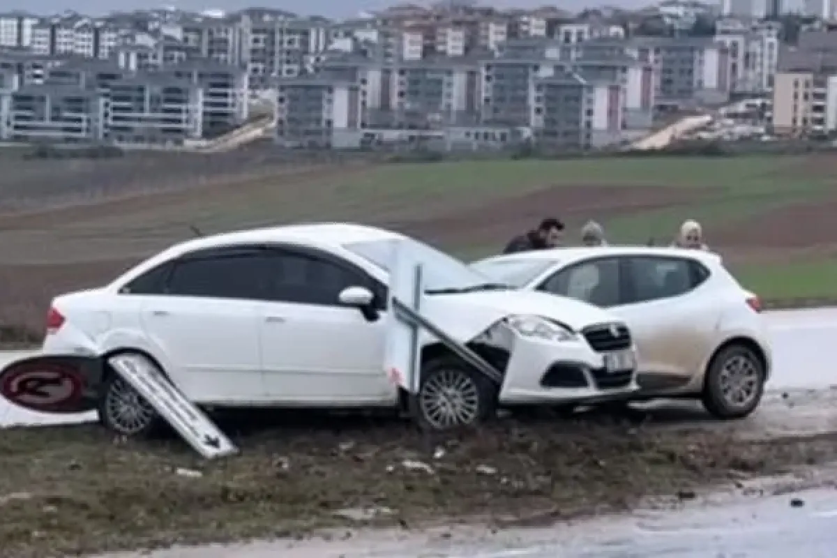 İnegöl'de korkutan kaza! Yaralılar var...