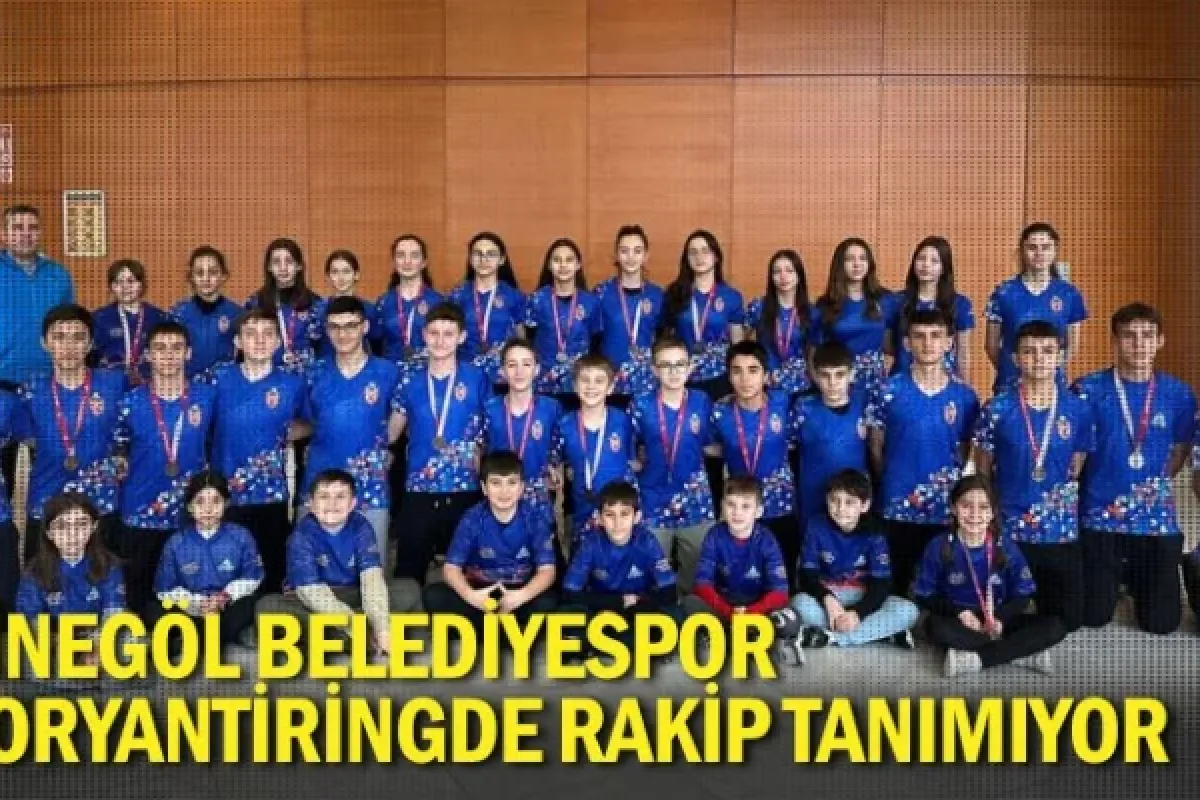 İnegöl Belediyespor Oryantiringde Rakip Tanımıyor