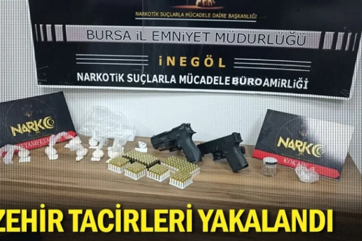 Zehir tacirleri yakalandı