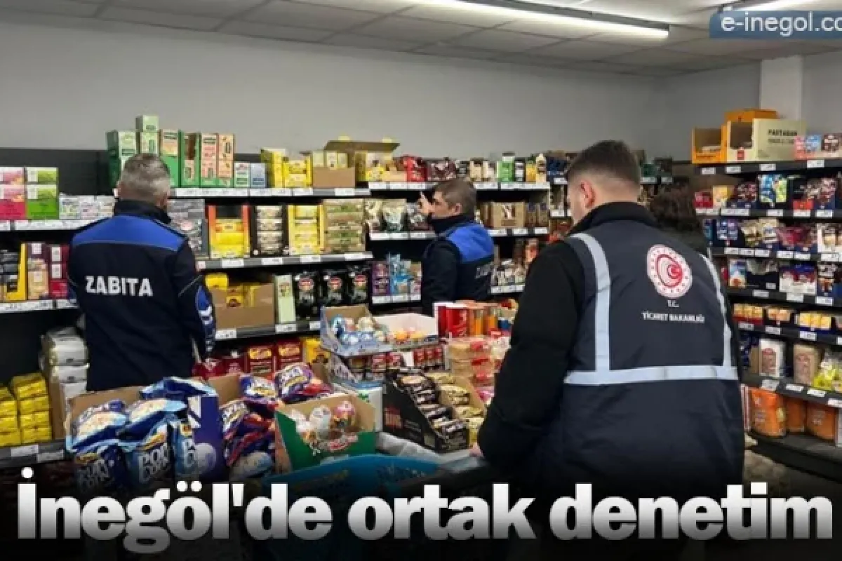 İnegöl'de ortak denetim