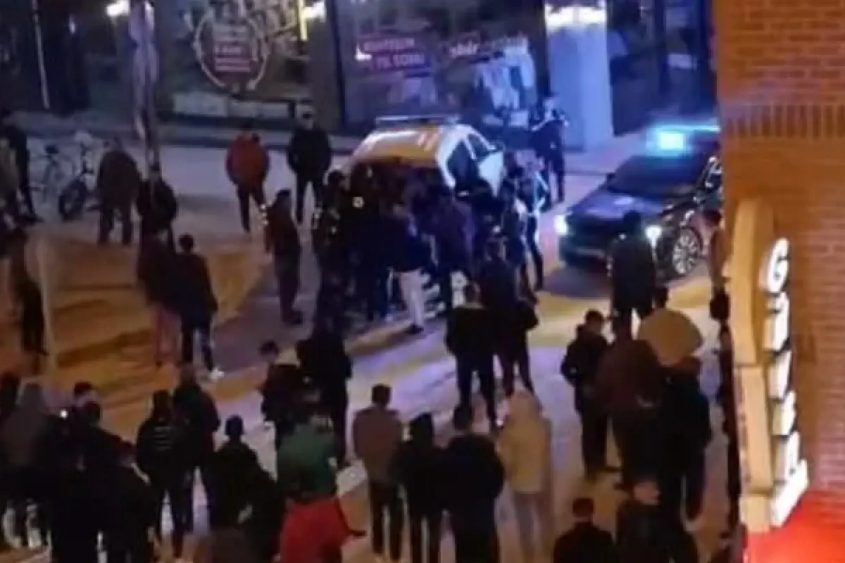 İnegöl'de gergin anlar!