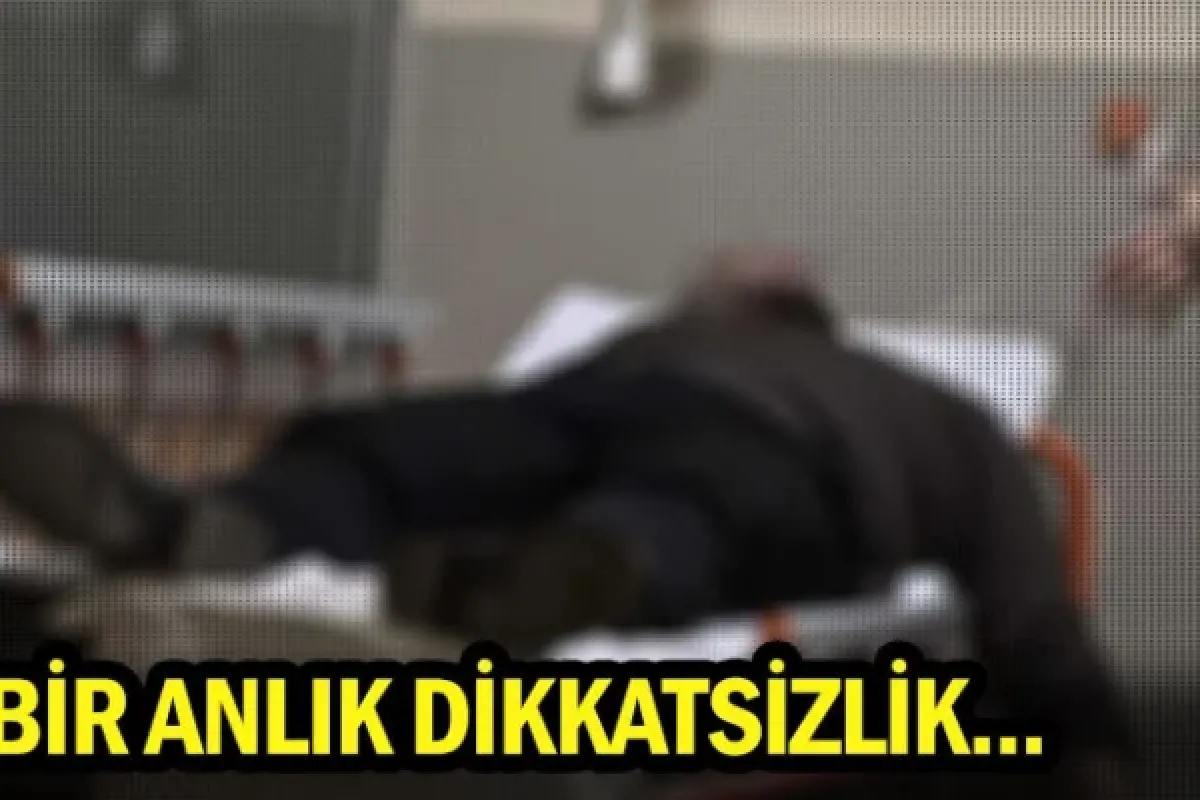 Bir anlık dikkatsizlik...