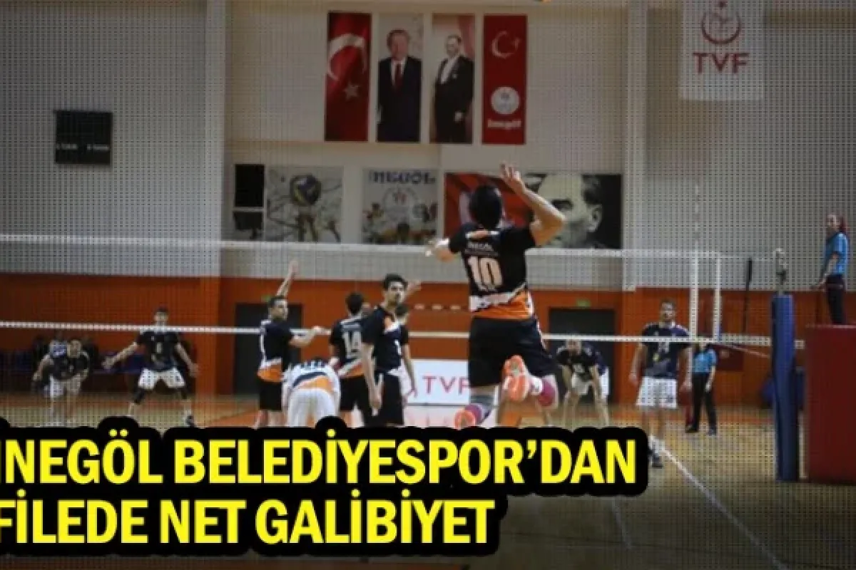 İnegöl Belediyespor’dan Filede Net Galibiyet