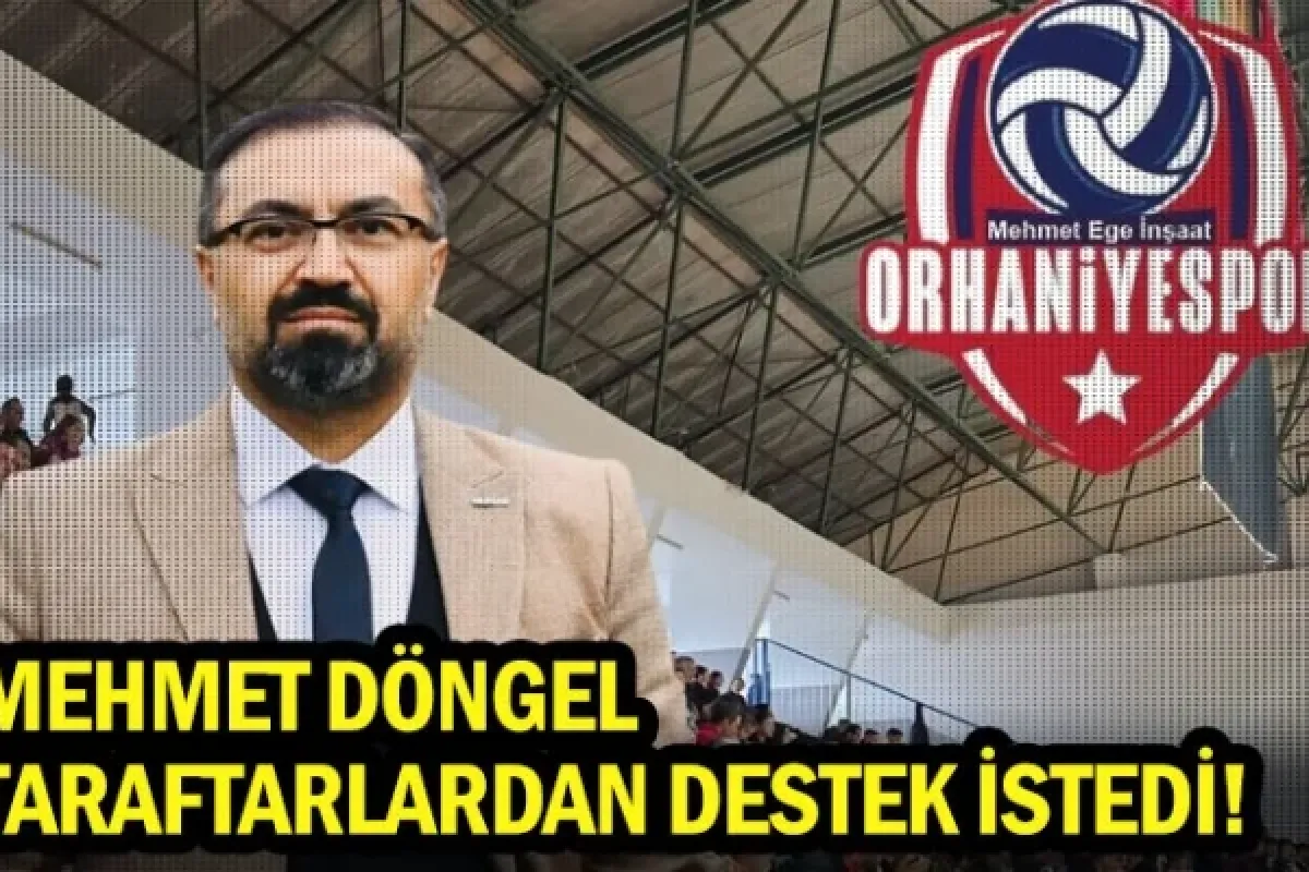 Mehmet Döngel taraftarlardan destek istedi!