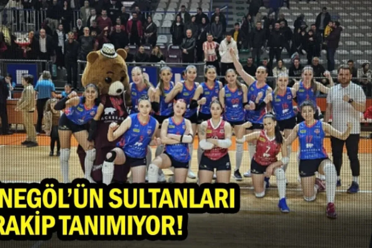 İnegöl'ün Sultanları Rakip Tanımıyor!