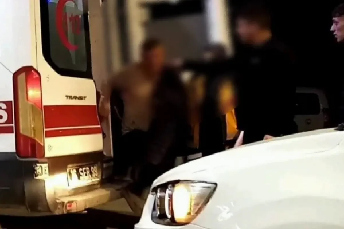 İnegöl'de bıçaklı kavga